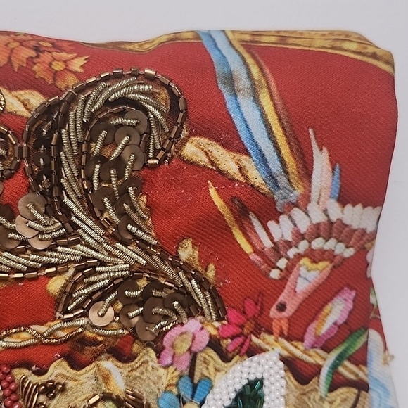 RARE! Camilla Cameos Dance Mini Skirt Beaded Embellished Size 1 Small b132 - Picture 16 of 16